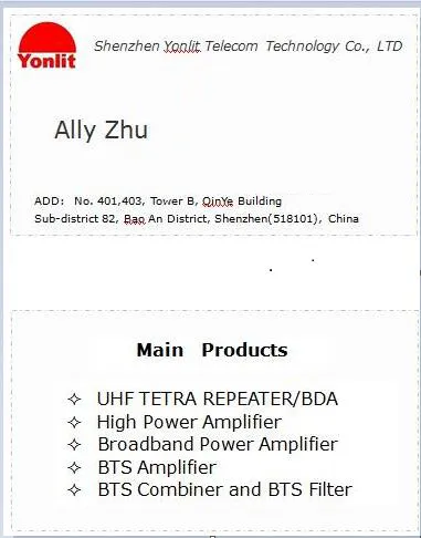 Satellite Power Amplifier 1550-1620MHz Customize for Jammer Repeater