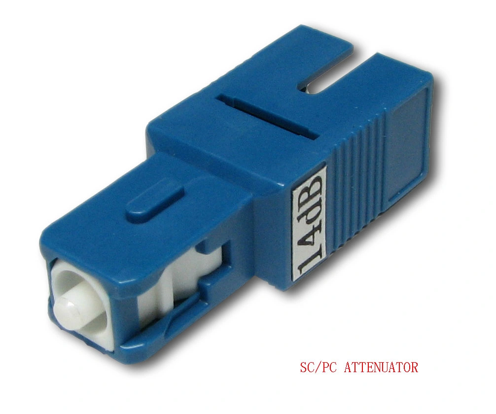 Sc/APC Male to Female Type Fiber Optic Attenuator