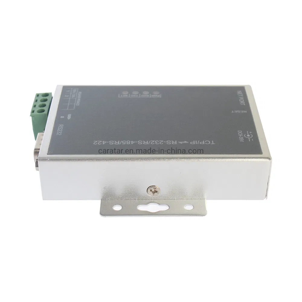 Serial Port RS232 RS485 RS422 to Ethernet Server Converter Conversion Support TCP/IP/Telnet/Modbus Protocol