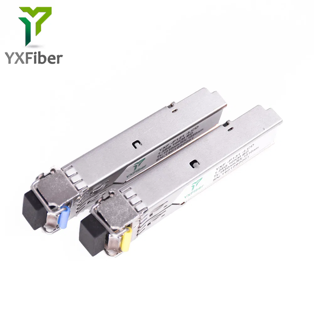 SFP 1.25g 10km LC Single Fiber 1310/ 1550 Optical Transceiver