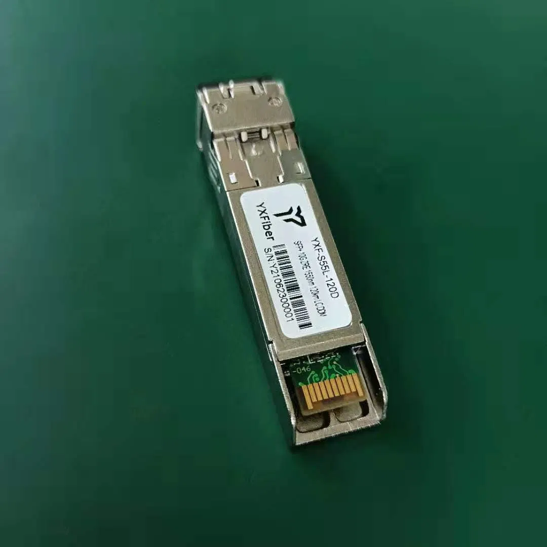 SFP+ 10g Zre 1550nm 120km LC Ddm Optic Fiber Module