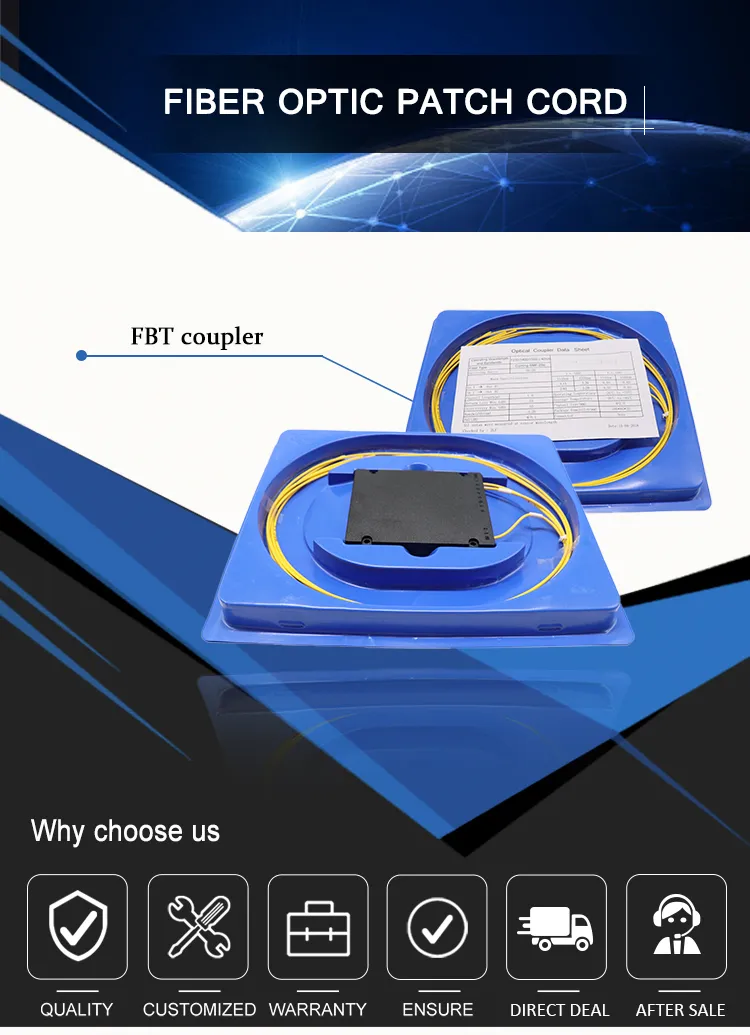 Short Shipmennt Date ABS Box Type Fbt Splitter 1310 1490 1550