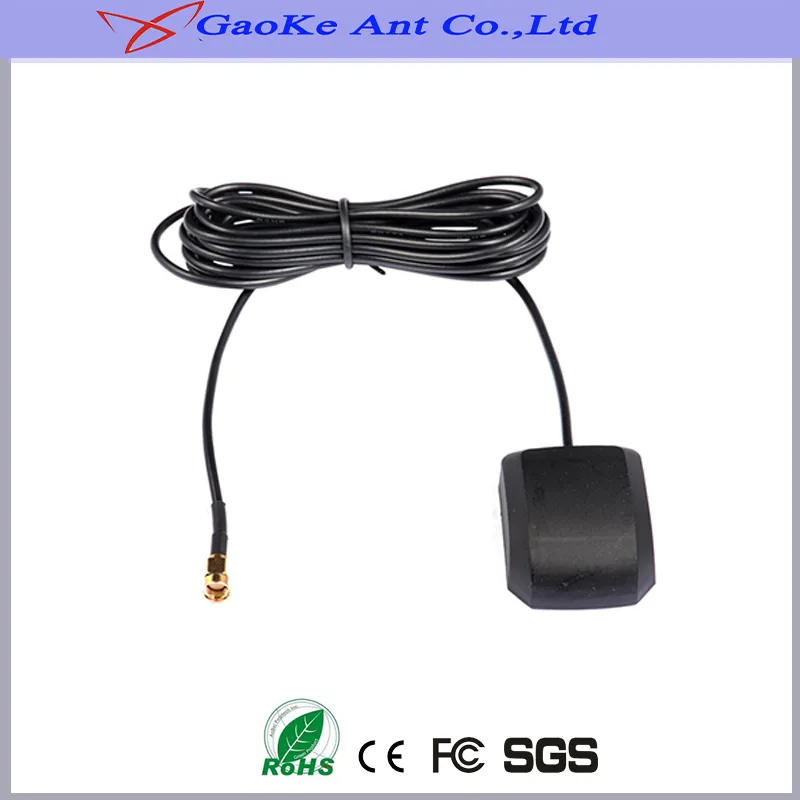 Size 48X37X19mm Waterproof Antenna with SMA Male Connector, Adhesive, 1575.42MHz GPS Antenna