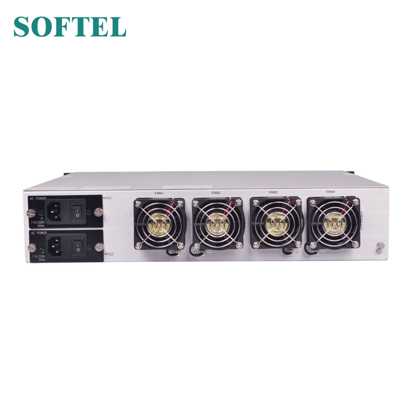 Softel EDFA 1550nm Amplifier CATV 23dBm 16 Port EDFA