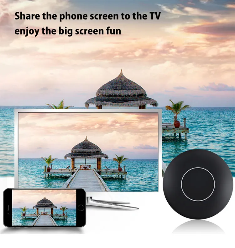 Superior Quality Easy and Simple to Handle Q1 Ezcast Dongle 4K HD Adapter Monitor