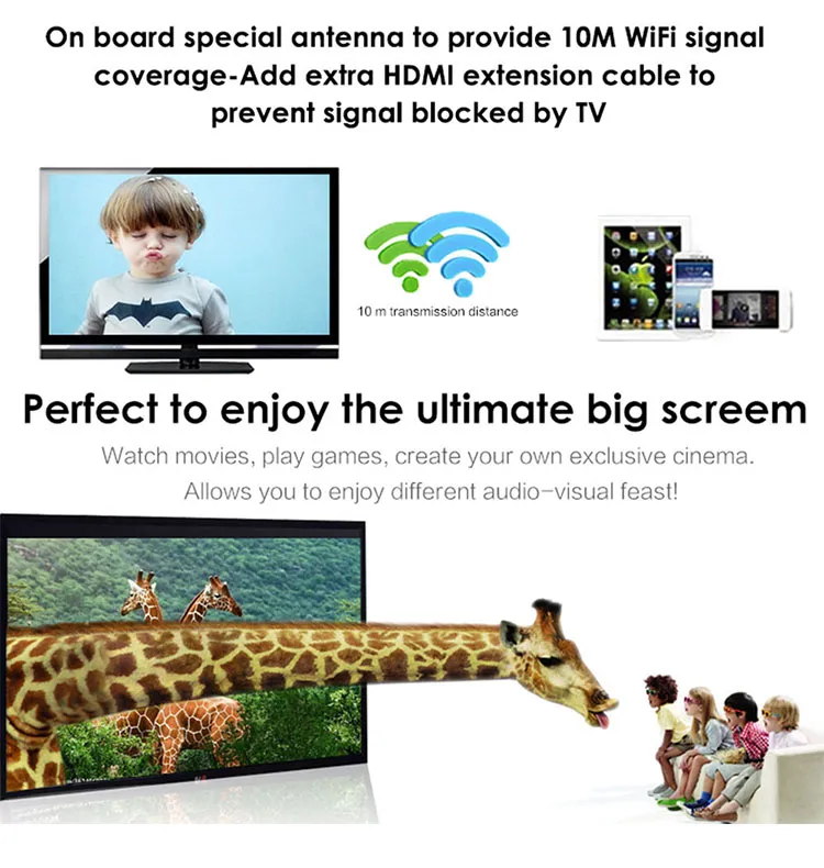 Superior Quality Easy and Simple to Handle Q1 Ezcast Dongle 4K HD Adapter Monitor
