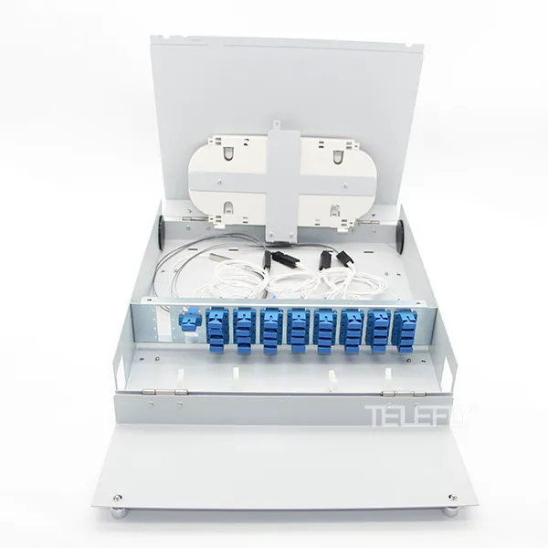 Telecom Wall Mounted Fiber Optic Splitter Box Telecom Distribution Frame, Fiber Terminal Closure, Optical Cabinet
