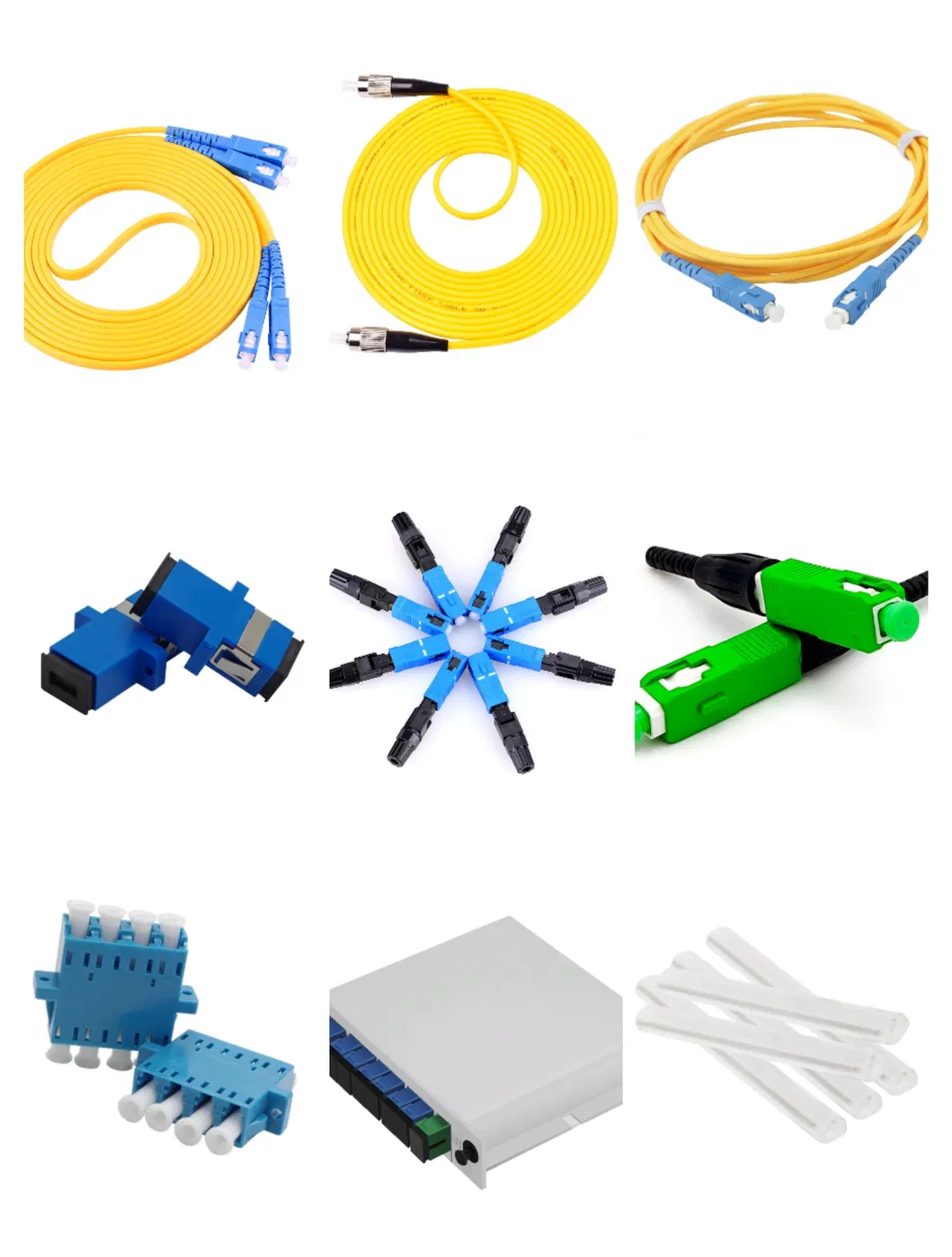 Triple Windows 1310/1490/1550 1X2 10/90 20/80 30/70 40/60 50/50 Split Ratio Fbt Coupler Fiber Optic Without Connector