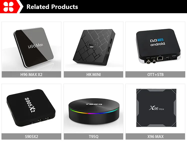 TV Box Android 9.0 H96 Max 3318 2GB RAM 16GB ROM 2.4/5.0g WiFi Bt 4.0 4K 3D IP TV Android Box