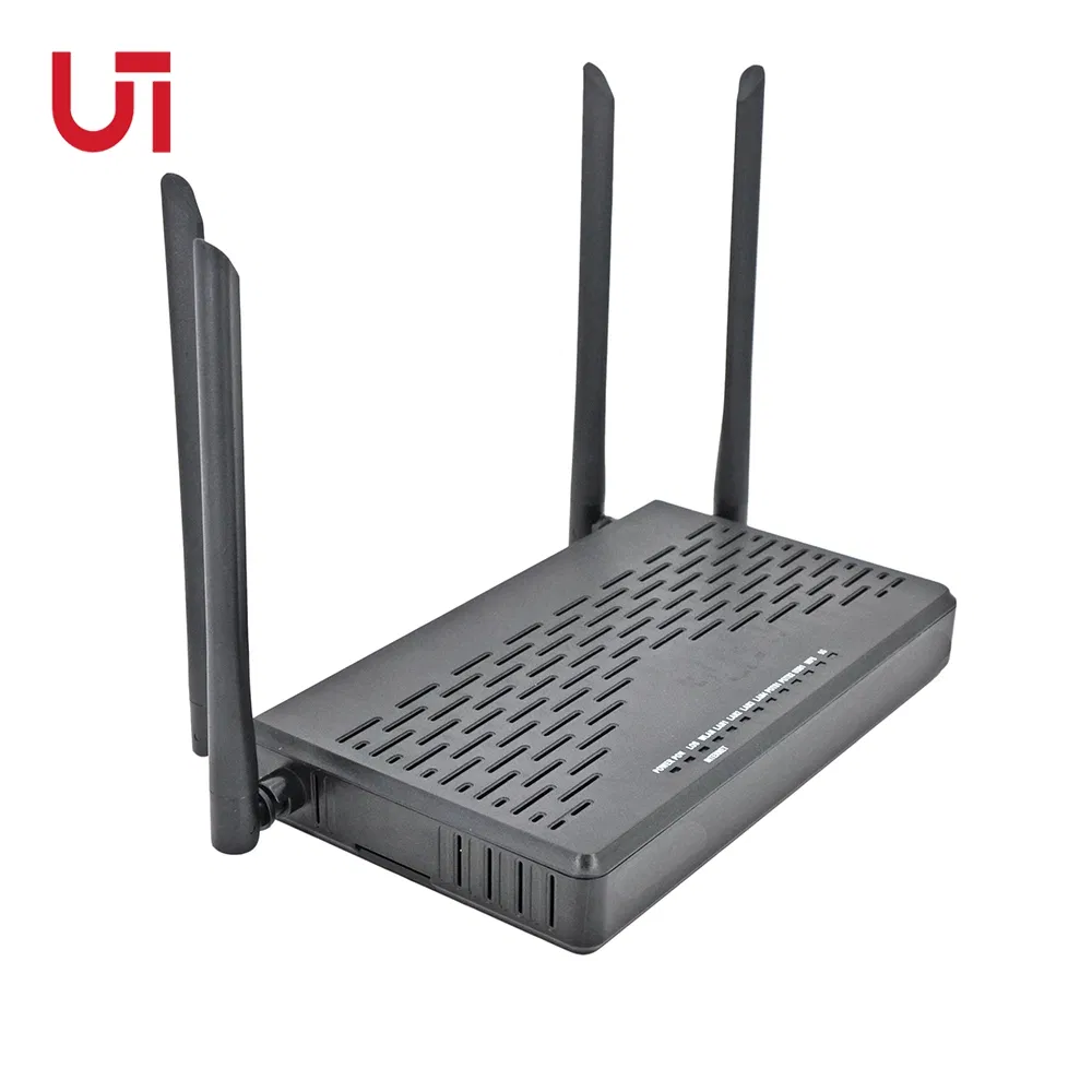 Ut-Gp4482 4ge+2pots+WiFi2.4&5.8g Dual Band Gpon ONU FTTH Ont AC Netlink Fiber Router Epon Gpon ONU