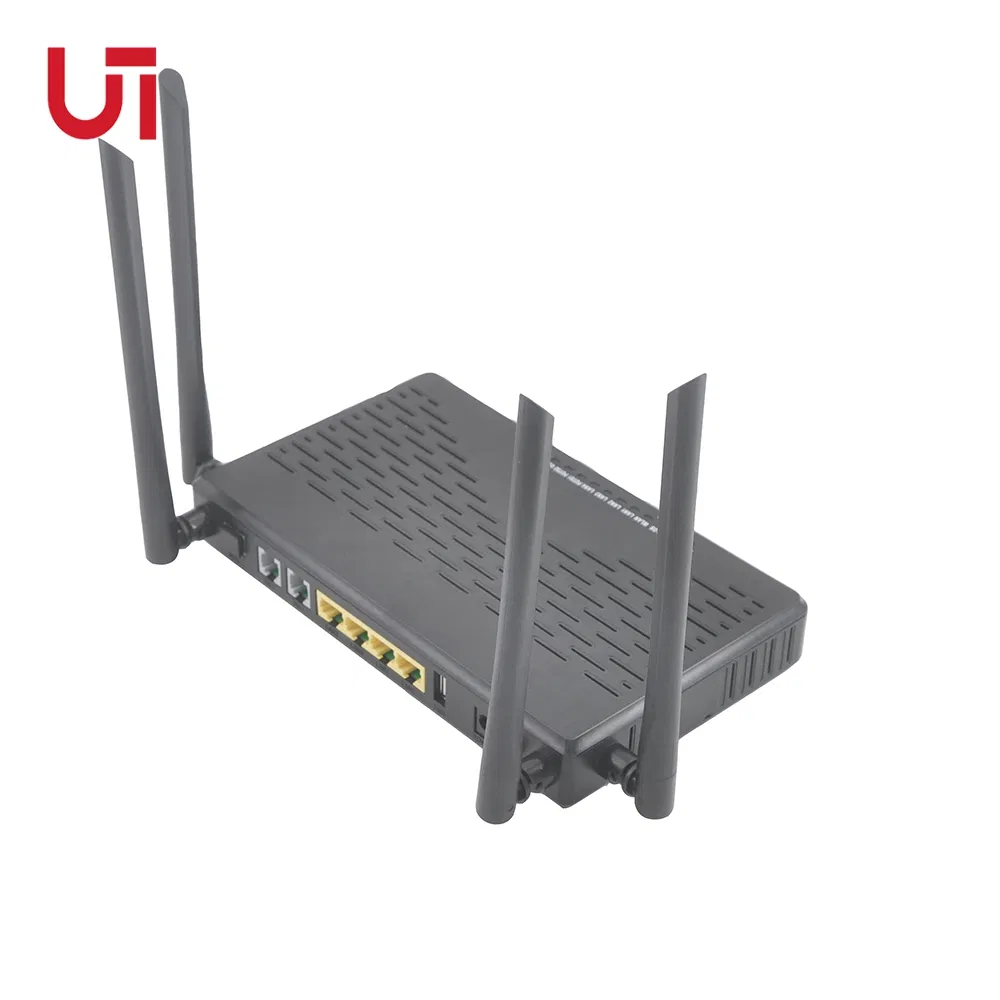 Ut-Gp4482 4ge+2pots+WiFi2.4&5.8g Dual Band Gpon ONU FTTH Ont AC Netlink Fiber Router Epon Gpon ONU