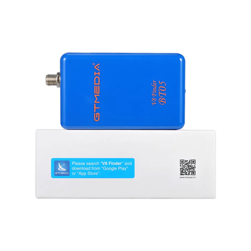 V8 Finder Satellite Finder Gtmedia Bt05 Bluetooth Sat Finder with Android APP for Satellite TV Receiver Built-in Lithium Battery