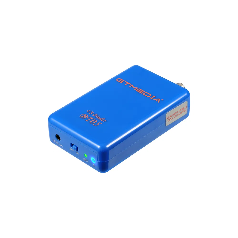 V8 Finder Satellite Finder Gtmedia Bt05 Bluetooth Sat Finder with Android APP for Satellite TV Receiver Built-in Lithium Battery