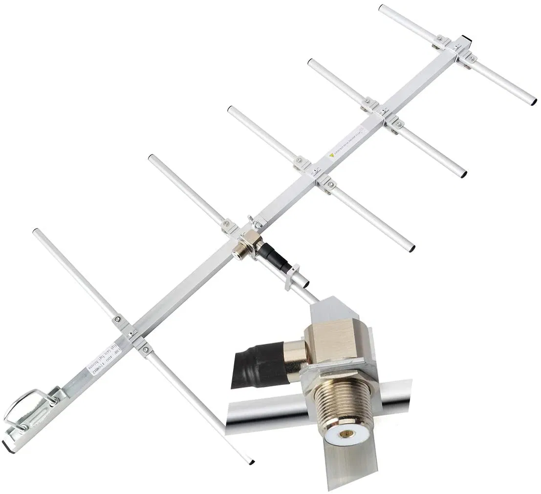 Yagi 9dBi High Gain 100W UHF 400- 470MHz 70cm Aluminium Alloy So-239 Connector Foldable Antenna
