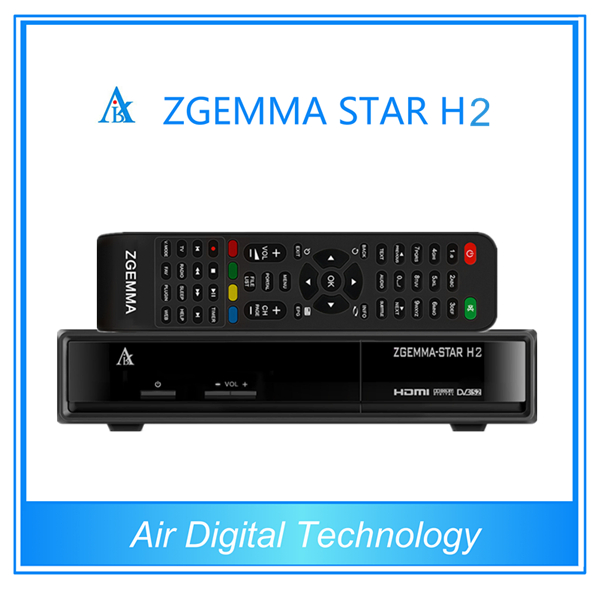 Zgemma-Star H2 DVB-S2+DVB-T2/C MPEG4 Combo Satellite Receiver